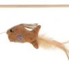 Katten speelhengel met vis 40 cm