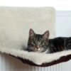 TRIXIE RADIATORHANGMAT PLUCHE / VELOURS CREME / BRUIN
