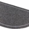 TRIXIE SCHOONLOOPMAT VOOR KATTENBAKKEN HALFROND PVC ANTRACIET