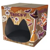 Croci Kattenhuis Krabhuis Halloween Tricky Hole 40cm