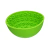 Eat Slow Live Longer Lick Mat Wobble Bowl Groen