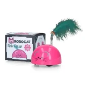 Robocat Muis roze katten internactief kattenspeelgoed