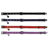 Trixie fluwele katten halsband met strass steentjes assorti