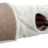 trixie katten krabtunnel grijs bruin taupe