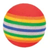Trixie schuimstof set regenboogballen- katten