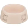 Trixie roze Keramiek katten voer & drinkbak cats