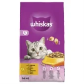 Whiskas adult kattenbrokjes met kip