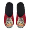 katten pantoffels rood zwart i hate cold feets