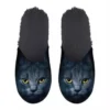 Pantoffel zwarte kat zwart