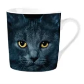 Plenty gifts beker met afbeelding van een zwarte kat