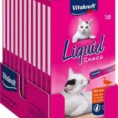 Vitakraft liquid kattensnacks met eend en b glugaan