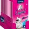 Vitakraft liquid vloeibare kattensnacks zalm & omega 11st