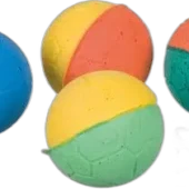 Trixie set katten ballen softrubber assorti