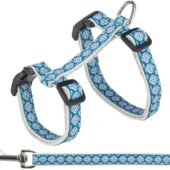 Alternative view of Trixie kattentuig met riem grijs / blauw