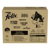 Alternative view of Felix Pouch Elke Dag Feest In Gelei Tonijn/Kabeljauw/Rund/Kip