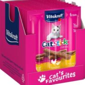 Vitakraft catstick kattensnack mini met gevogelte en lever