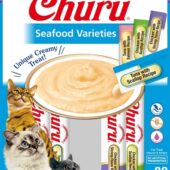 Inaba Churu kattensnack natvoer multipack met diverse vis