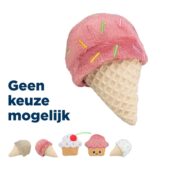 TRIXIE IJSJE OF CUPCAKE PLUCHE MET CATNIP ASSORTI