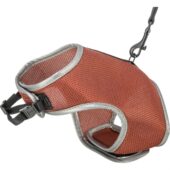 Trixie zacht kattentuig met riem roest-24-42×120 Cm
