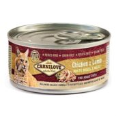 Carnilove Cans katten natvoer met kip en lam