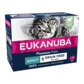 Eukanuba Premium graanvrije katten natvoer Pate met lam