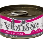 Vibresse katten natvoer met krab 24st