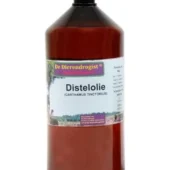 Dierendrogist Distelolie 1ltr - bij katten haaruitval