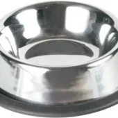 TRIXIE VOERBAK / WATERBAK RVS / RUBBERRING