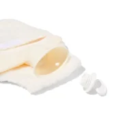 Witte Fluffy Kat Warmwaterkruik – 33 x 21,5 cm