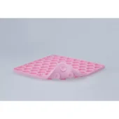 Eat Slow Live Longer Lick Mat Honeycomb Roze