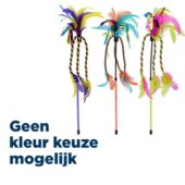 HAPPY PET TABBY PATCH KATTENHENGEL MET LINT EN VEREN ASSORTI