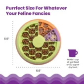 Nina Ottosson Kitty Lickin’layers katten Likmat – 17x17x6 Cm