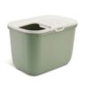 SAVIC KATTENBAK HOP IN BOTANICAL GROEN