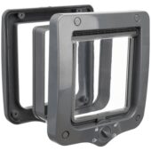 TRIXIE 4-WEG KATTENLUIK INCLUSIEF TUNNELSTUK GRIJS