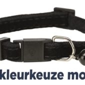 TRIXIE HALSBAND KAT FLUWEEL MET STRASS STEENTJES ASSORTI