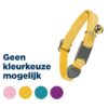 TRIXIE HALSBAND KAT GLITTER MET KUNSTSTOF SLUITING ASSORTI