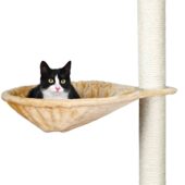 TRIXIE HANGMAND VOOR KRABPALEN LANGHAARPLUCHE BEIGE