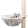TRIXIE HANGMAND XXL VOOR KRABPALEN EXTRA-STRONG PLUCHE LICHTGRIJS