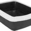 TRIXIE KATTENBAK CLASSIC ANTRACIET / WIT