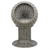 TRIXIE KATTENMAND AMALIA ROND POLYRATTAN GRIJS