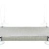TRIXIE KATTENMAND HANGMAT RAAM VELOURS GRIJS