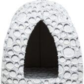 TRIXIE KATTENMAND IGLO MILA PLUCHE WIT / GRIJS