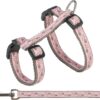 TRIXIE KATTENTUIG MET RIEM GRIJS / ROZE