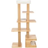 TRIXIE KRABPAAL THIAGO HOUT NATUREL / WIT