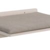 TRIXIE LIGPLATEAU MET KUSSEN VOOR MUURLANDSCHAP WIT