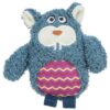 TRIXIE MONSTER PLUCHE MET KATTENKRUID / CATNIP GRIJS