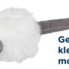 TRIXIE MUIS MET MICROCHIP PLUCHE MET KATTENMUNT ASSORTI