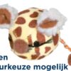 TRIXIE MUISBAL KORTHAARPLUCHE KATTENMUNT ASSORTI