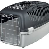 TRIXIE REISMAND CAPRI OPEN TOP LICHTGRIJS / DONKERGRIJS