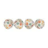 TRIXIE SET BALLEN MET LUIPAARDPRINT PLUCHE